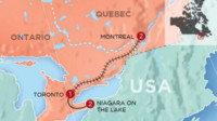 AIDA Nordamerika Special mit Toronto & Niagara Fälle AIDA Nordamerika Special mit Toronto & Niagara Fälle
