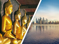 AIDA Transasien Kreuzfahrt Dubai bis Singapur & Bangkok