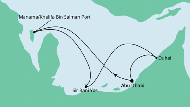 Orient ab Abu Dhabi