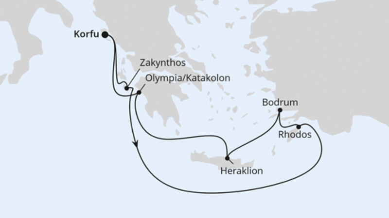 Griechenland ab Korfu 2 Griechenland ab Korfu 2