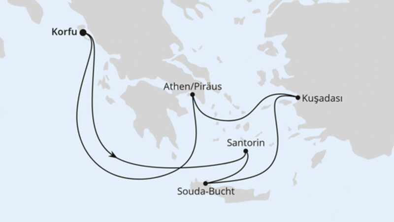 Griechenland ab Korfu 1 Griechenland ab Korfu 1