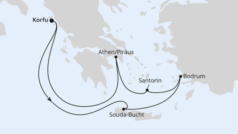 Griechenland ab Korfu 1 Griechenland ab Korfu 1