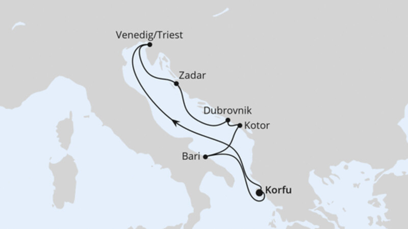 Adria ab Korfu 1 Adria ab Korfu 1