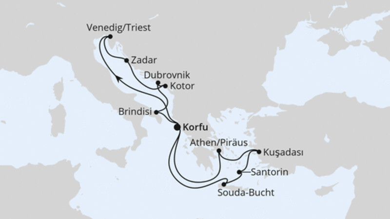 Adria & Griechenland ab Korfu 3 Adria & Griechenland ab Korfu 3