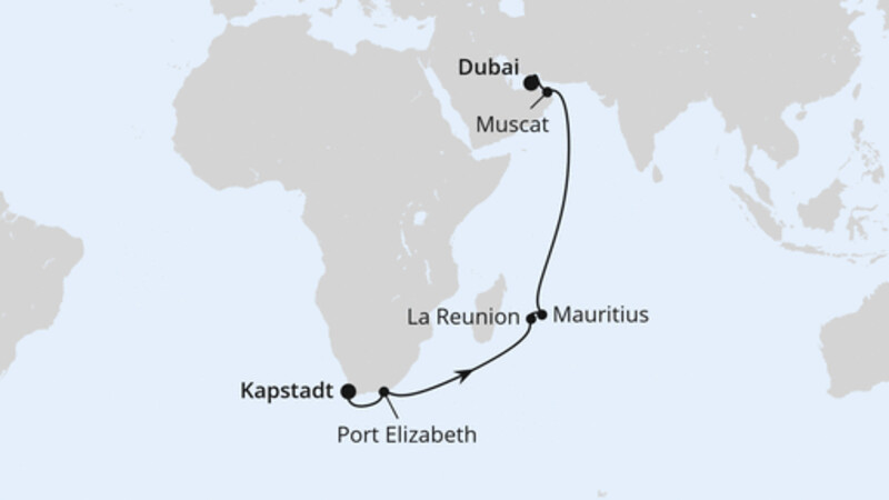 Von Kapstadt über Mauritius nach Dubai 2 Von Kapstadt über Mauritius nach Dubai 2