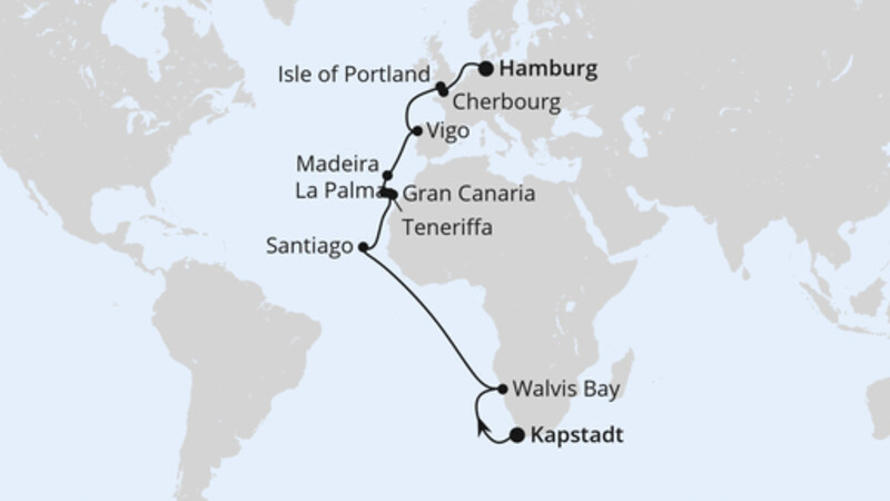 Von Kapstadt über Namibia nach Hamburg Von Kapstadt über Namibia nach Hamburg