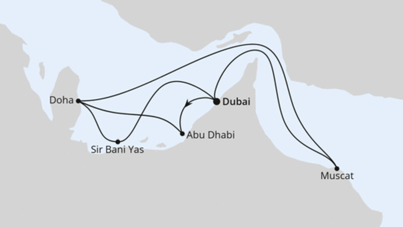 Große Orient-Reise ab Dubai 2