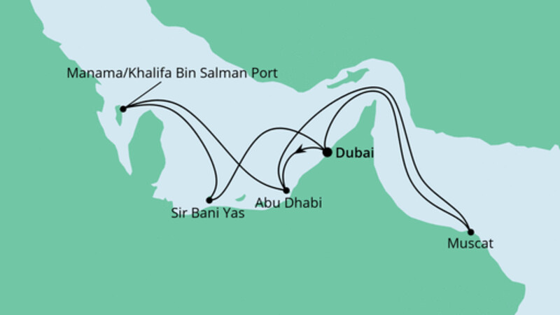 Große Orient-Reise ab Dubai 2