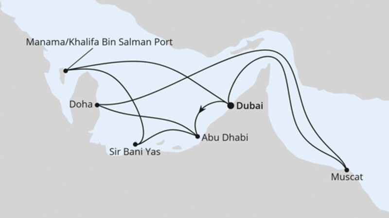 Große Orient-Reise ab Dubai Große Orient-Reise ab Dubai