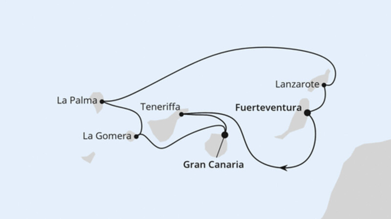 Kanarische Inselwelt ab Fuerteventura Kanarische Inselwelt ab Fuerteventura
