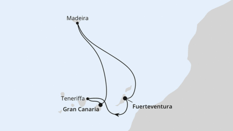 Kanarische Inselwelt ab Fuerteventura Kanarische Inselwelt ab Fuerteventura
