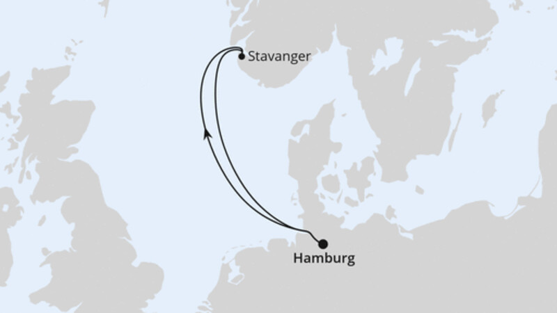Kurzreise ab Hamburg nach Stavanger