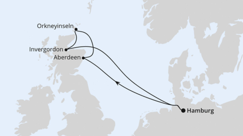 Schottland ab Hamburg Schottland ab Hamburg