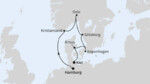 Skandinavische Städte von Hamburg nach Kiel