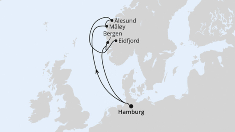 Norwegen ab Hamburg Norwegen ab Hamburg