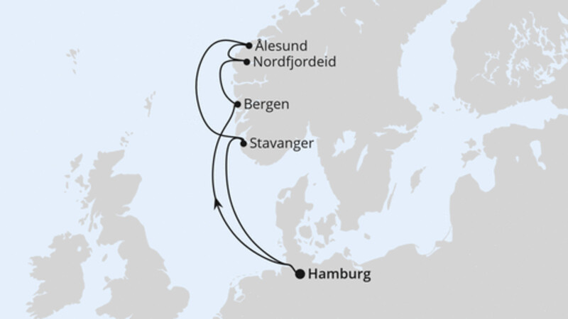 Norwegen ab Hamburg Norwegen ab Hamburg