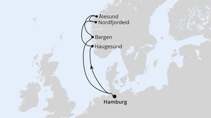 Norwegen ab Hamburg Norwegen ab Hamburg