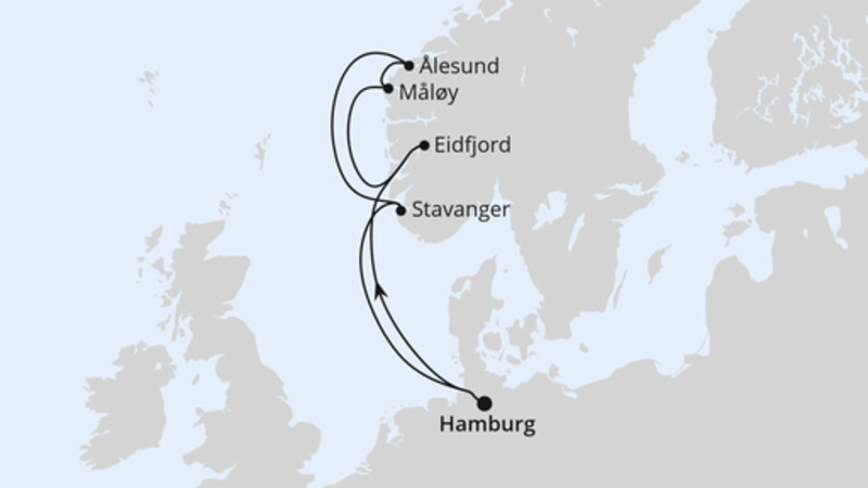 Norwegen ab Hamburg Norwegen ab Hamburg
