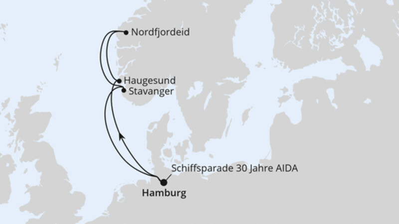 30 Jahre AIDA mit No Angels 30 Jahre AIDA mit No Angels