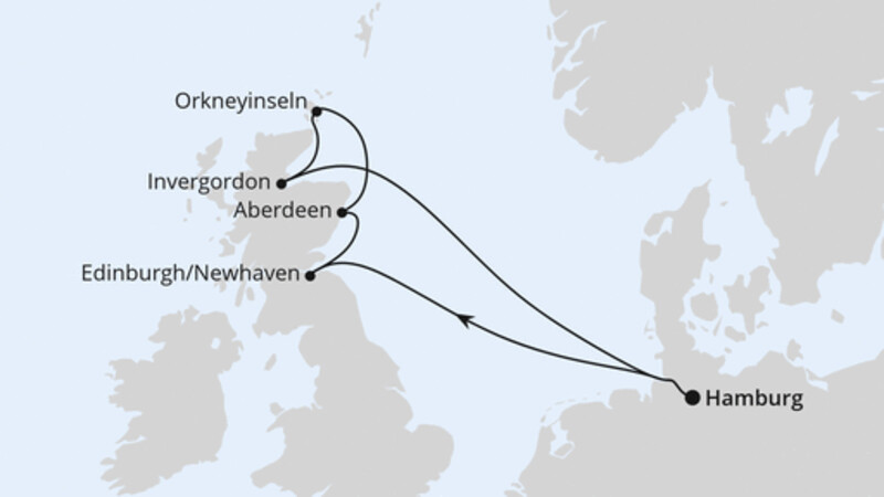 Schottische Highlights ab Hamburg 1 Schottische Highlights ab Hamburg 1