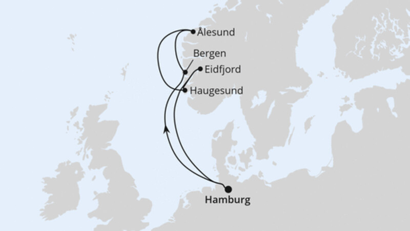 Osterreise nach Norwegen ab Hamburg Osterreise nach Norwegen ab Hamburg