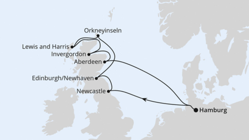 Schottische Highlights ab Hamburg 2 Schottische Highlights ab Hamburg 2