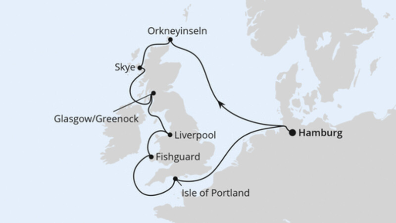 Königreich Großbritannien ab Hamburg 2 Königreich Großbritannien ab Hamburg 2