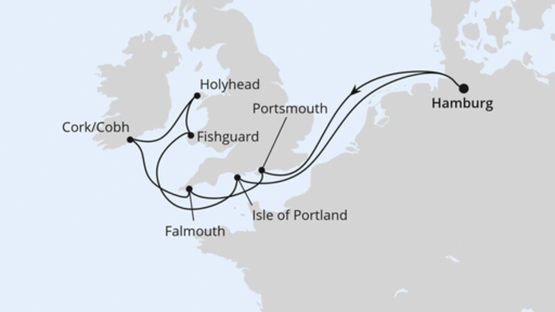 Großbritannien & Irland ab Hamburg Großbritannien & Irland ab Hamburg