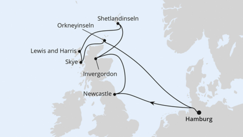 Schottlands Küsten & Inselwelten ab Hamburg Schottlands Küsten & Inselwelten ab Hamburg