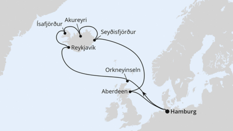 Island-Rundreise ab Hamburg Island-Rundreise ab Hamburg