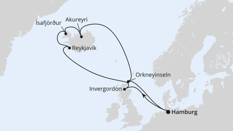 Island-Rundreise ab Hamburg Island-Rundreise ab Hamburg