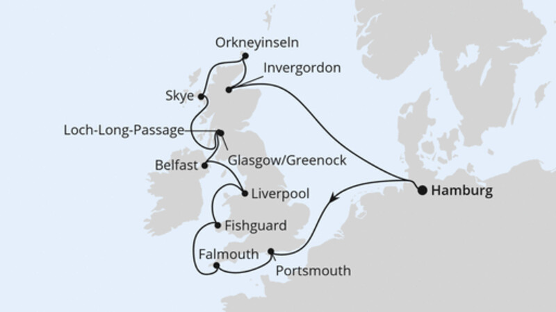 Königreich Großbritannien ab Hamburg 1 Königreich Großbritannien ab Hamburg 1