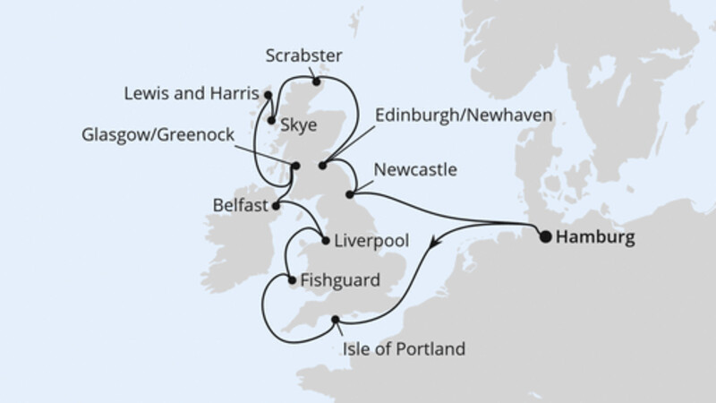 Königreich Großbritannien ab Hamburg Königreich Großbritannien ab Hamburg