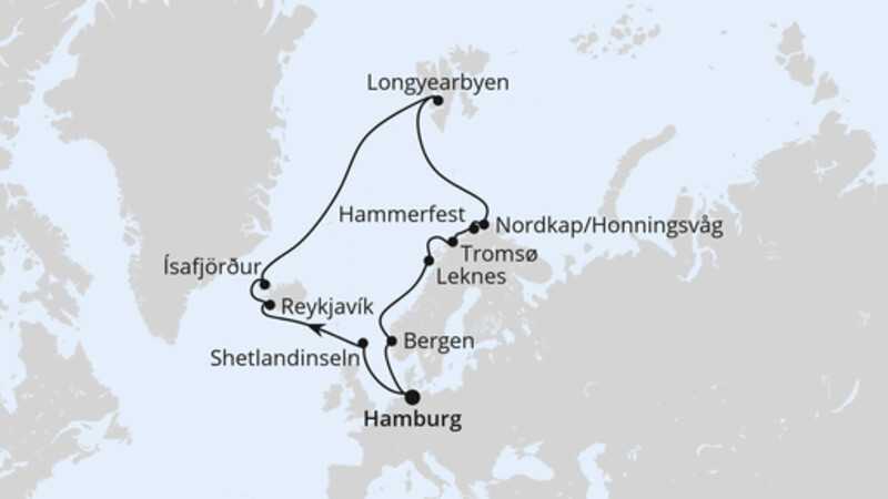 Highlights am Polarkreis ab Hamburg Highlights am Polarkreis ab Hamburg