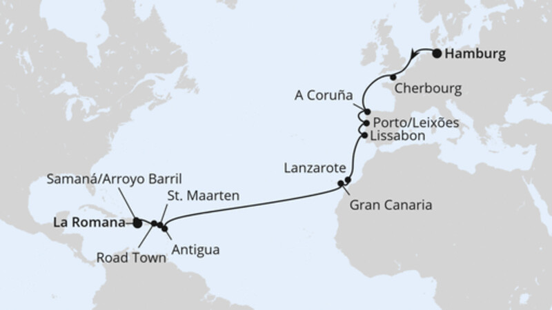 Von Hamburg über die Kanaren in die Dom. Republik Von Hamburg über die Kanaren in die Dom. Republik