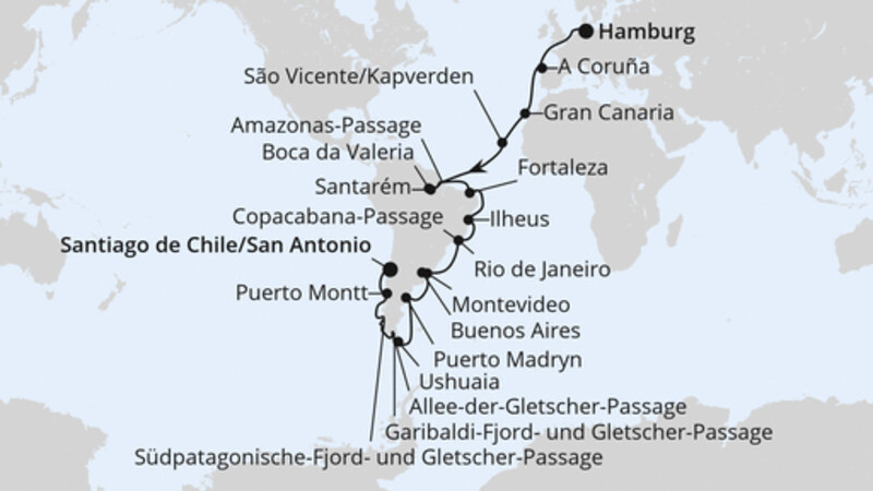Von Hamburg nach San Antonio Von Hamburg nach San Antonio