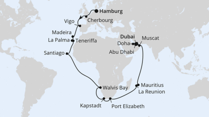 Weltenbummler Südafrika, Mauritius & Orient Weltenbummler Südafrika, Mauritius & Orient