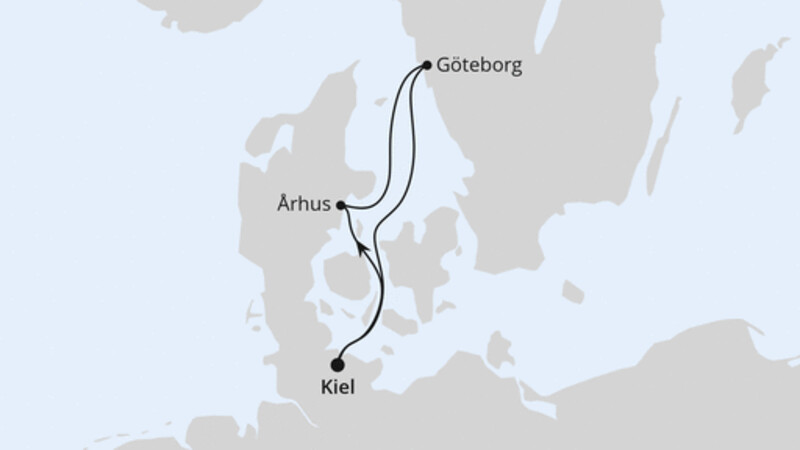 Kurzreise nach Århus & Göteborg ab Kiel Kurzreise nach Århus & Göteborg ab Kiel