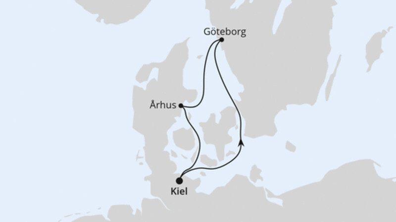 Kurzreise nach Århus & Göteborg ab Kiel Kurzreise nach Århus & Göteborg ab Kiel