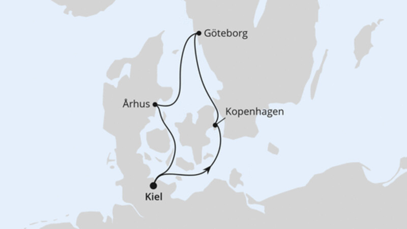 Kurzreise Schweden & Dänemark ab Kiel Kurzreise Schweden & Dänemark ab Kiel