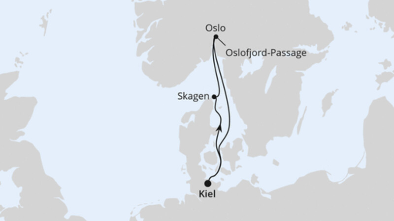 Kurzreise nach Norwegen & Dänemark ab Kiel Kurzreise nach Norwegen & Dänemark ab Kiel