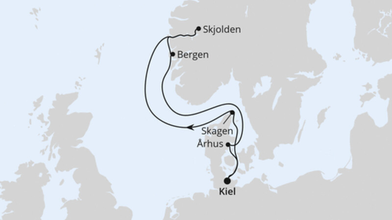 Norwegen mit Sognefjord ab Kiel Norwegen mit Sognefjord ab Kiel