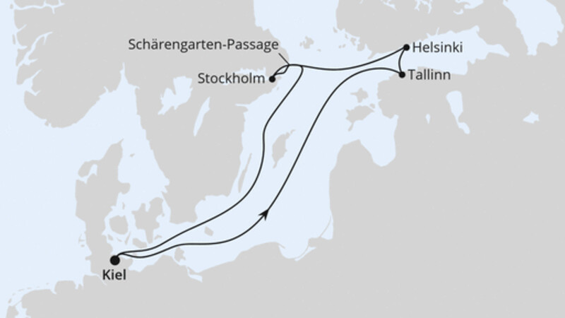 Ostsee ab Kiel Ostsee ab Kiel