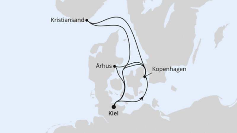 Skandinavien mit Kopenhagen ab Kiel Skandinavien mit Kopenhagen ab Kiel