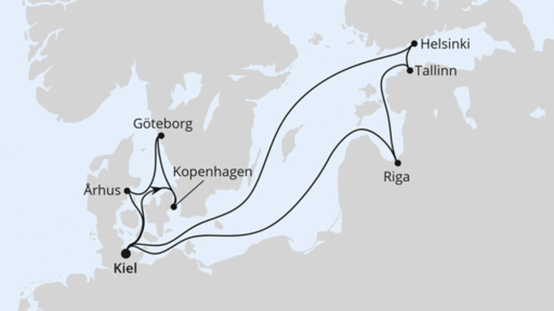 Weihnachtsreise auf der Ostsee ab Kiel 2 Weihnachtsreise auf der Ostsee ab Kiel 2