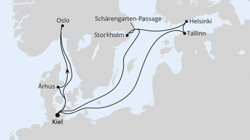 Ostsee-Reise mit Biathlon-Weltcup in Oslo ab Kiel Ostsee-Reise mit Biathlon-Weltcup in Oslo ab Kiel