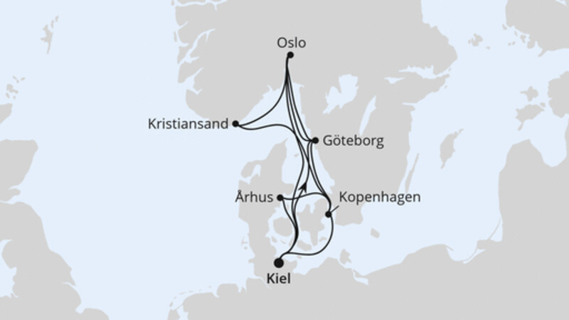 Silvesterreise nach Norwegen & Dänemark ab Kiel 2 Silvesterreise nach Norwegen & Dänemark ab Kiel 2