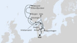 Große Skandinavien-Reise ab Kiel