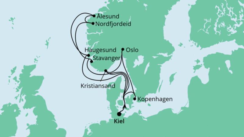 Skandinavien ab Kiel 2