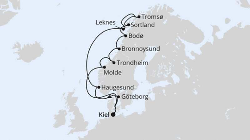 Herbstliche Nordlichter ab Kiel Herbstliche Nordlichter ab Kiel